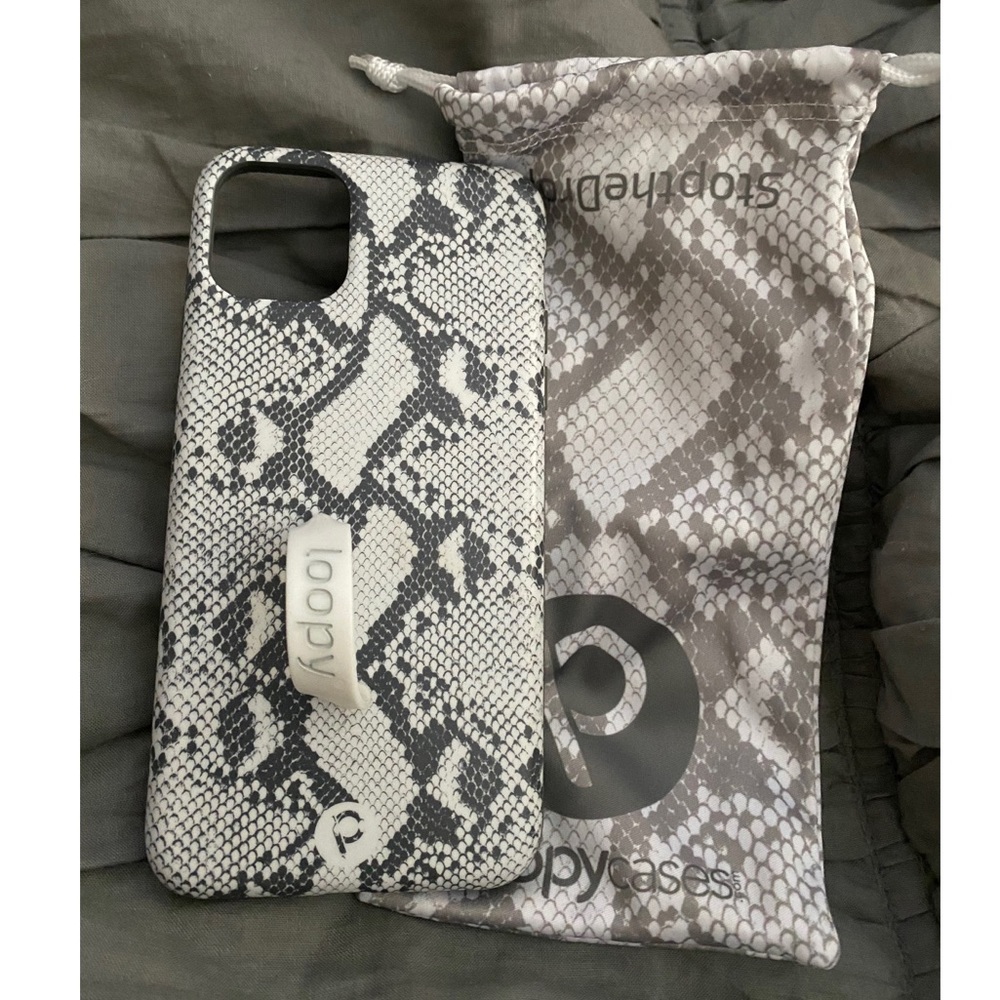 NWOT snakeskin Loopy case for iPhone 11 Pro Max